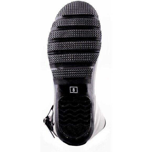 Women  Rubber Rain Boots, Faux Fur Lined Rainboots - Picture 5 of 5